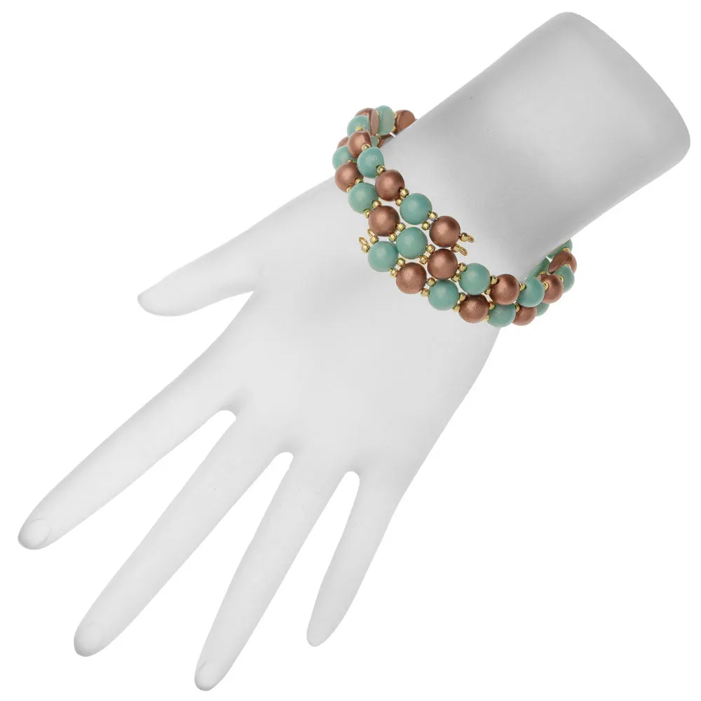 Costa Rica Memory Wire Bracelet